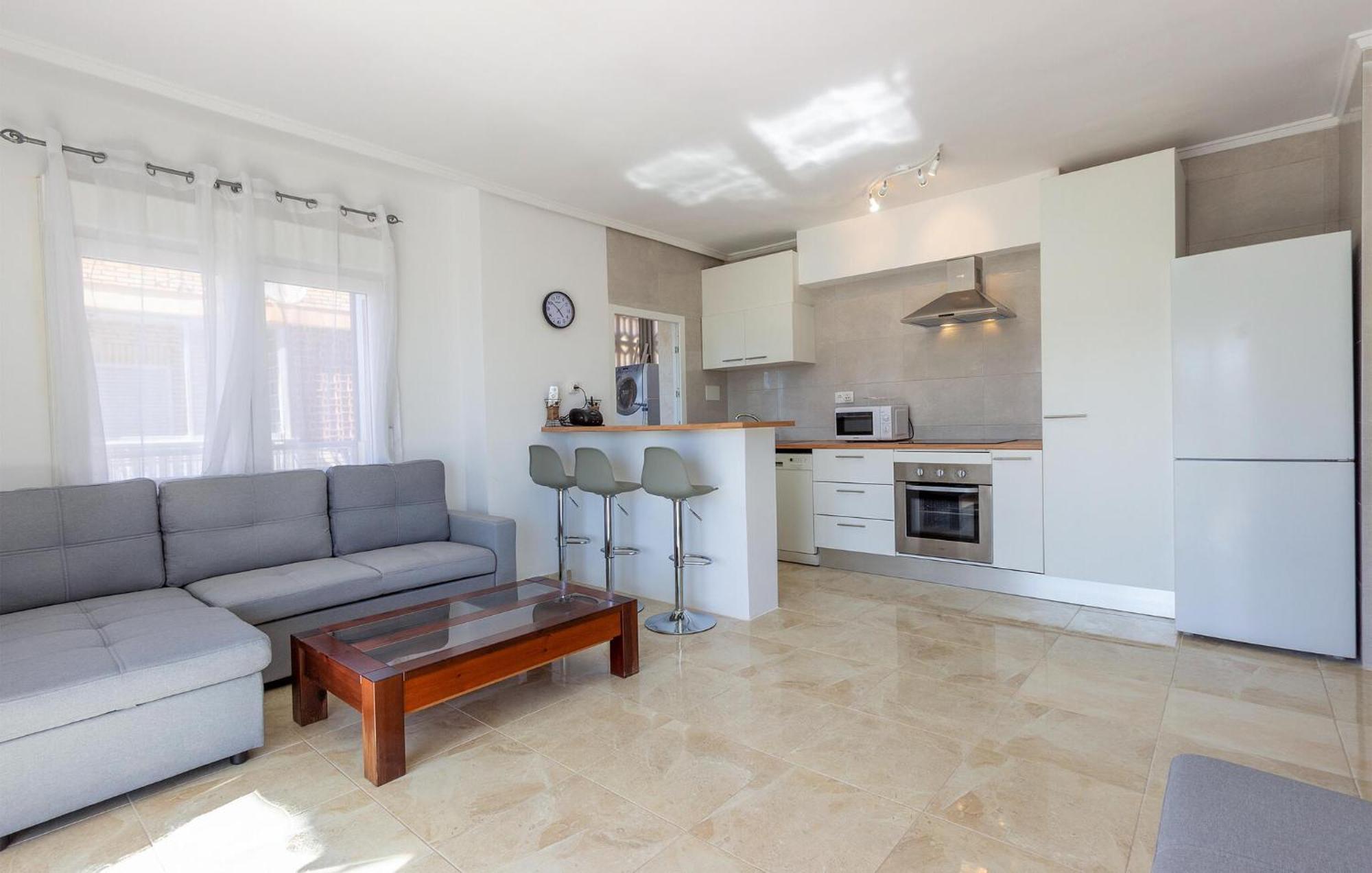 Cozy Apartment In Santa Pola With Kitchen Luaran gambar